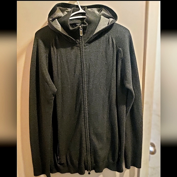 Zegna Sport full zip hooded sweater - Picture 1 of 5
